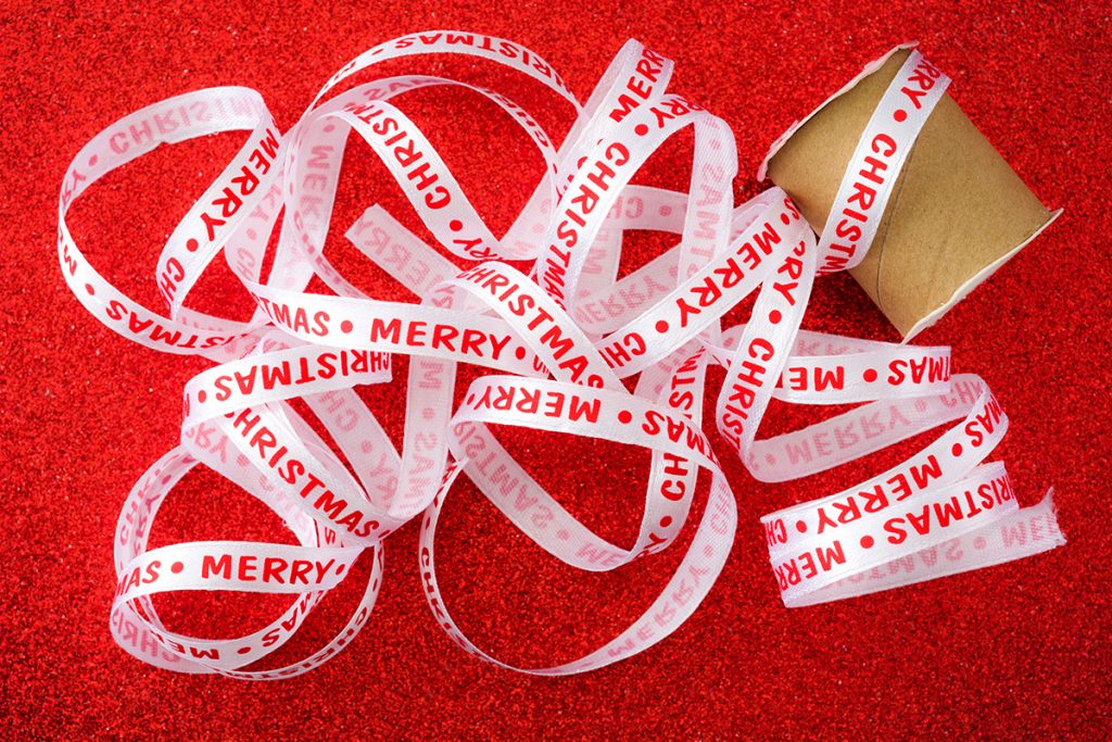 Ribbon print